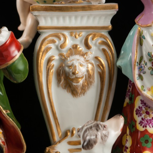 Свидание у фонтана, Германия, 19 в