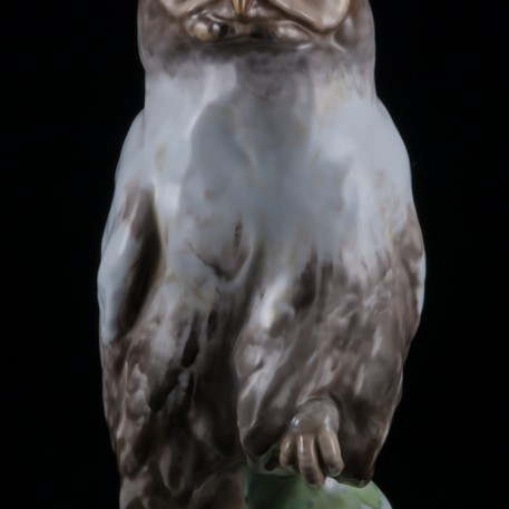 Ушастая сова, Karl Ens, Германия, кон. 19 в