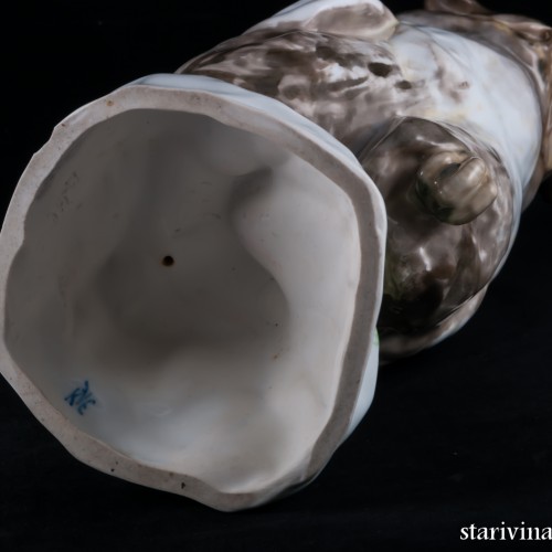 Ушастая сова, Karl Ens, Германия, кон. 19 в