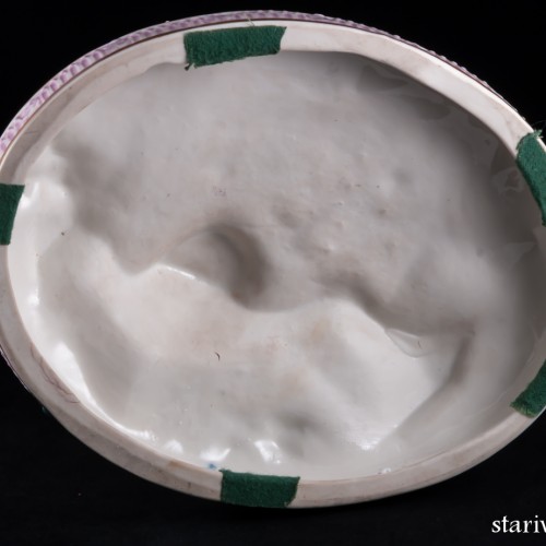 Большая романтическая пара с корзиной, Volkstedt, Германия, до 1935 г