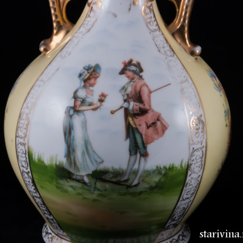 Две вазы, Victoria Carlsbad, Австрия, кон. 19 в