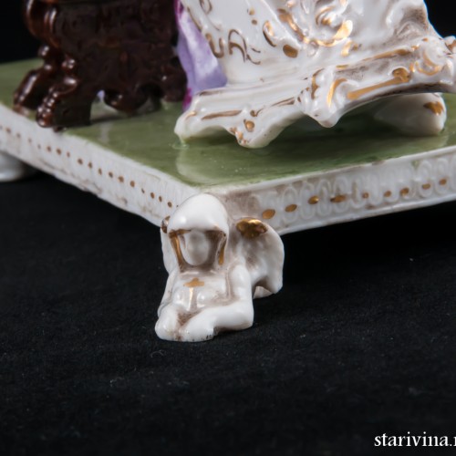 Пара с арфой, Dressel, Kister & Co, Германия, 1907-20 гг