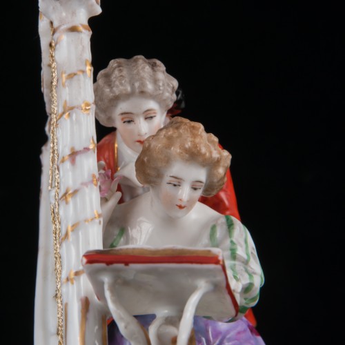 Пара с арфой, Dressel, Kister & Co, Германия, 1907-20 гг