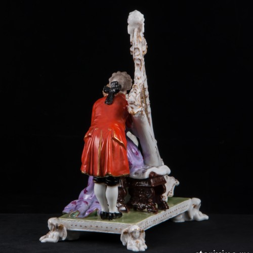 Пара с арфой, Dressel, Kister & Co, Германия, 1907-20 гг