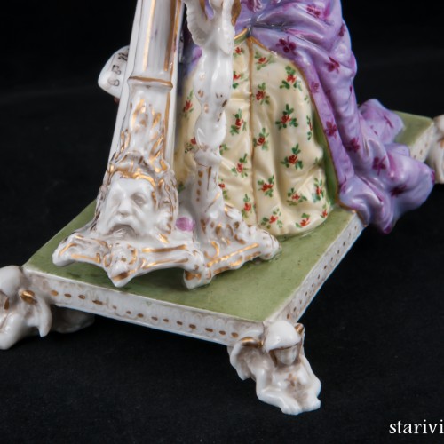 Пара с арфой, Dressel, Kister & Co, Германия, 1907-20 гг