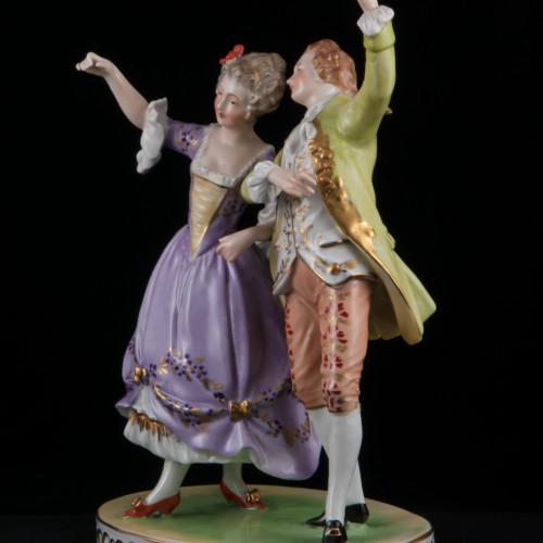 Романтическая пара, Carl Thieme, Германия, нач. - сер. 20 века