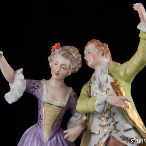 Романтическая пара, Carl Thieme, Германия, нач. - сер. 20 века