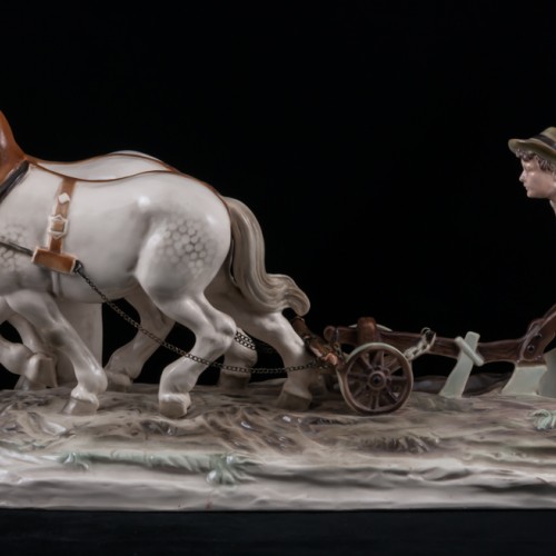 На пашне, Von Schierholz, Германия, сер. 20 в