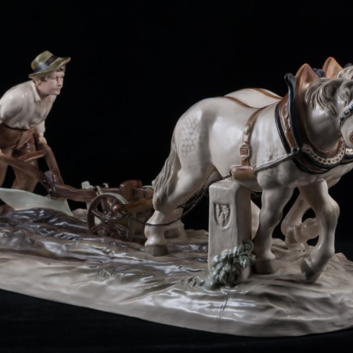 На пашне, Von Schierholz, Германия, сер. 20 в