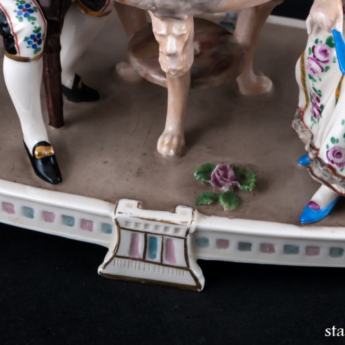 За чашкой чая, Дрезден, Германия, сер. 20 в