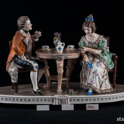 За чашкой чая, Дрезден, Германия, сер. 20 в