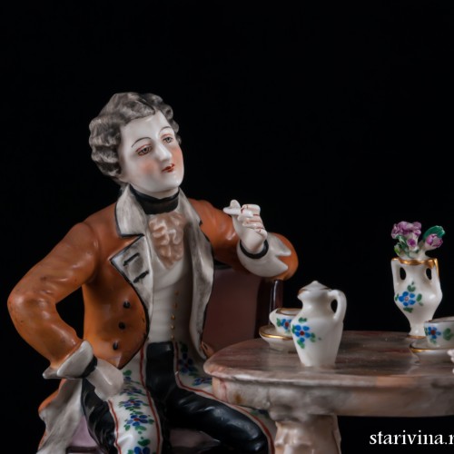 За чашкой чая, Дрезден, Германия, сер. 20 в