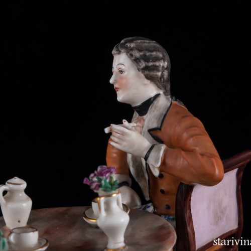 За чашкой чая, Дрезден, Германия, сер. 20 в