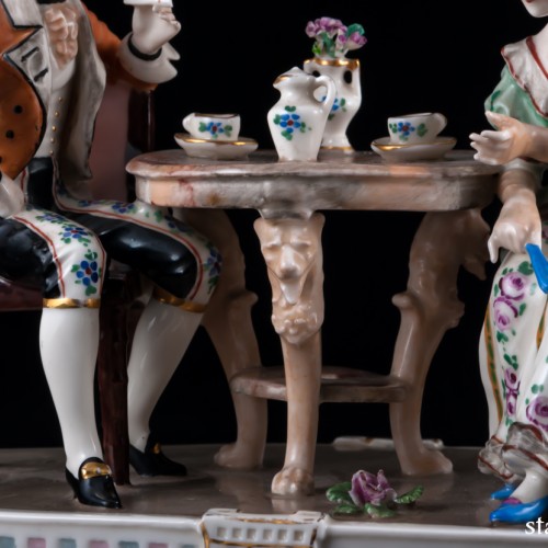 За чашкой чая, Дрезден, Германия, сер. 20 в