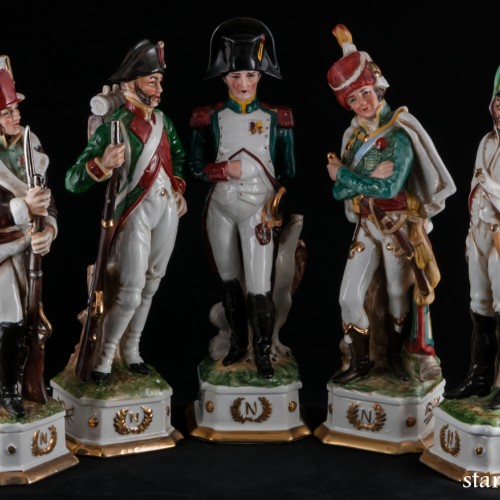 Фарфоровая фигурка Император Наполеон, Di Pietro, Италия.