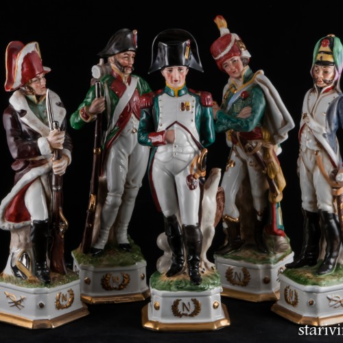 Фарфоровая фигурка Император Наполеон, Di Pietro, Италия.