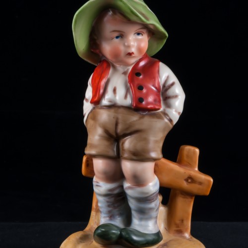 Мальчик в зеленой шляпе, Wagner & Apel, Германия, 1950 гг
