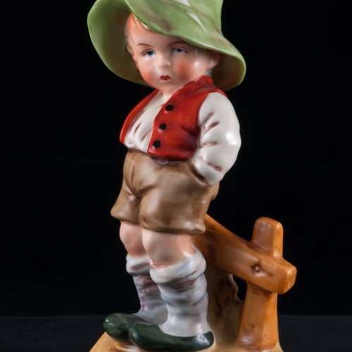 Мальчик в зеленой шляпе, Wagner & Apel, Германия, 1950 гг