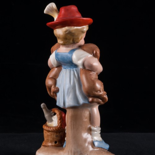 Девочка с двумя щенками, Wagner & Apel, Германия, до 1949 г