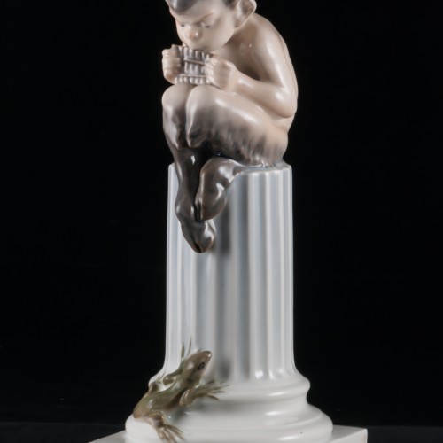 Фавн с ящерицей, Royal Copenhagen, Дания, 1964 г