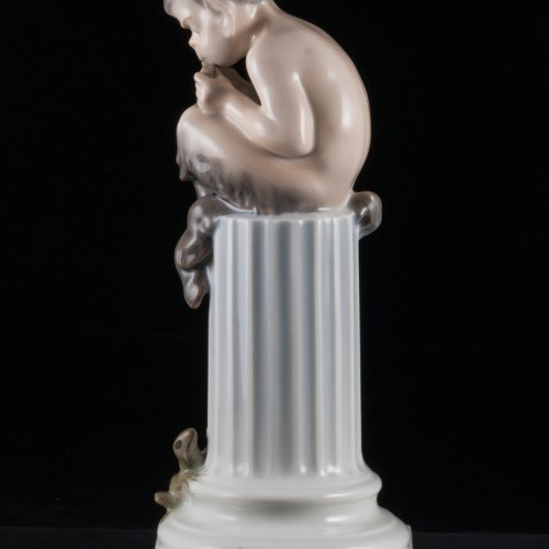 Фавн с ящерицей, Royal Copenhagen, Дания, 1964 г
