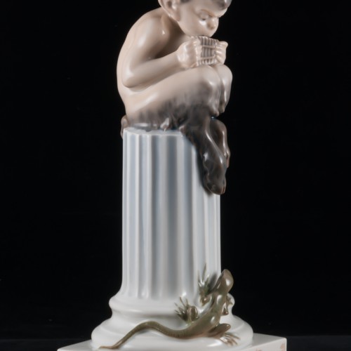Фавн с ящерицей, Royal Copenhagen, Дания, 1964 г