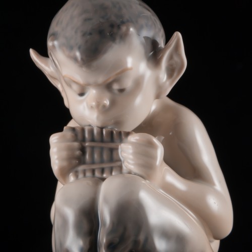Фавн с ящерицей, Royal Copenhagen, Дания, 1964 г