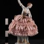 Танцующая девушка в кружевном платье, Muller & Co, Германия, нач. 20 в