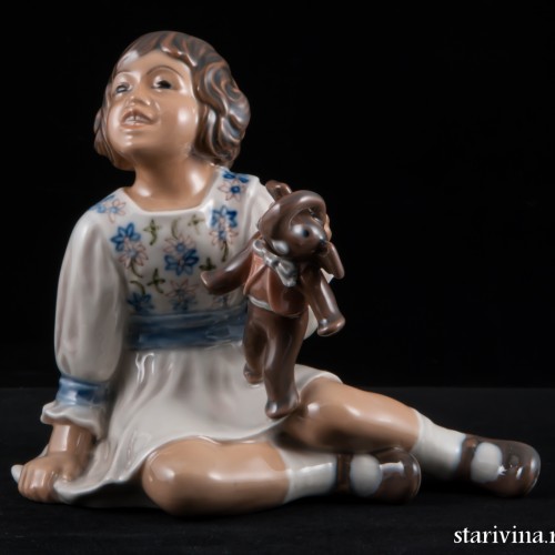 Девочка со слоником, Dahl Jensen, Дания