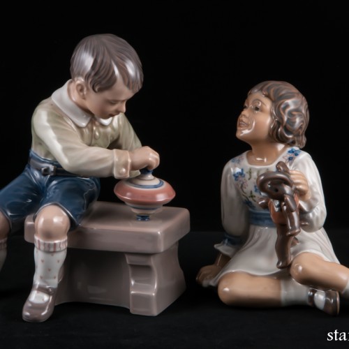 Девочка со слоником, Dahl Jensen, Дания