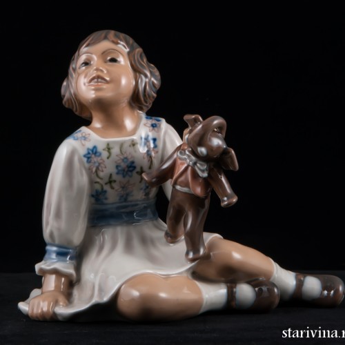 Девочка со слоником, Dahl Jensen, Дания