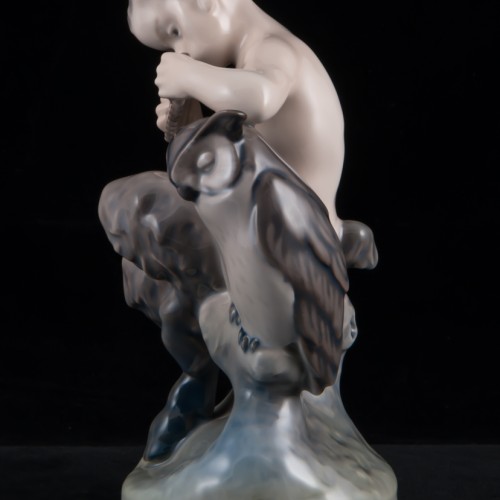 Фавн с совой, Royal Copenhagen, Дания, 1967 г