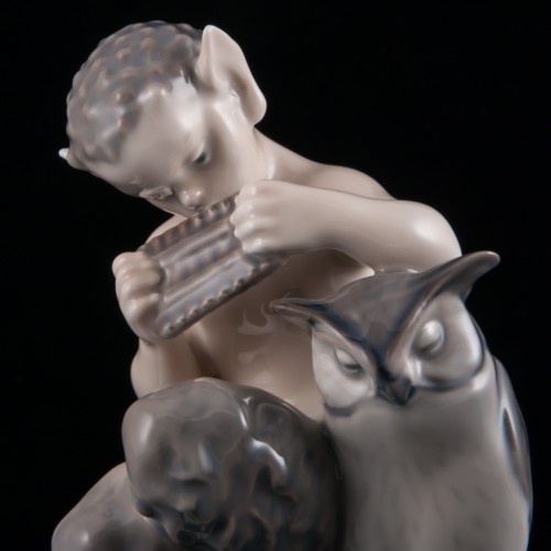 Фавн с совой, Royal Copenhagen, Дания, 1967 г