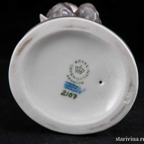 Фавн с совой, Royal Copenhagen, Дания, 1967 г