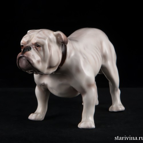 Английский бульдог, Royal Doulton, Великобритания, сер. 20 в