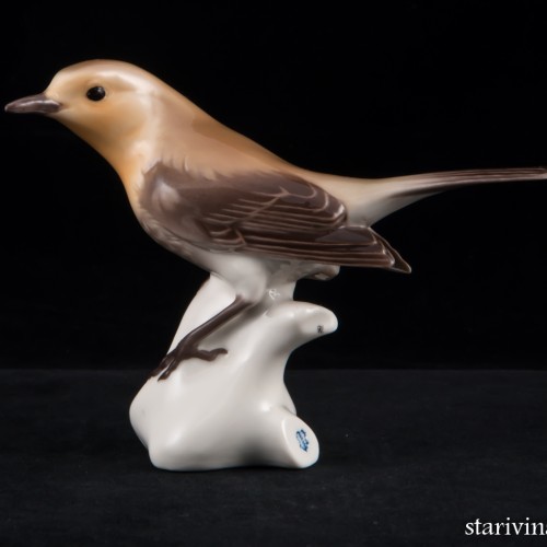 Птичка-малиновка, Nymphenburg, Германия, сер. 20 в