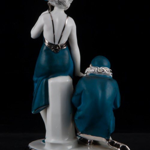 Пьеро с девушкой, Дрезден, Германия, нач. 20 в