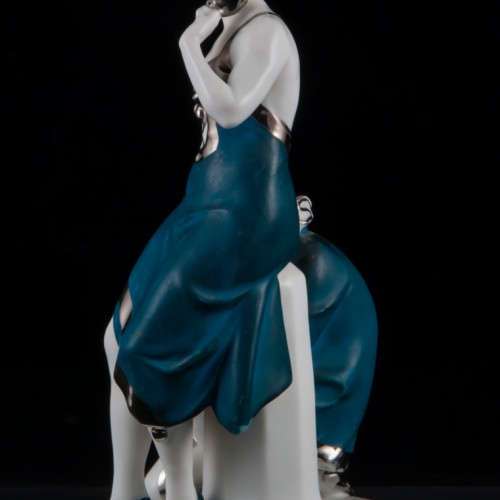 Пьеро с девушкой, Дрезден, Германия, нач. 20 в