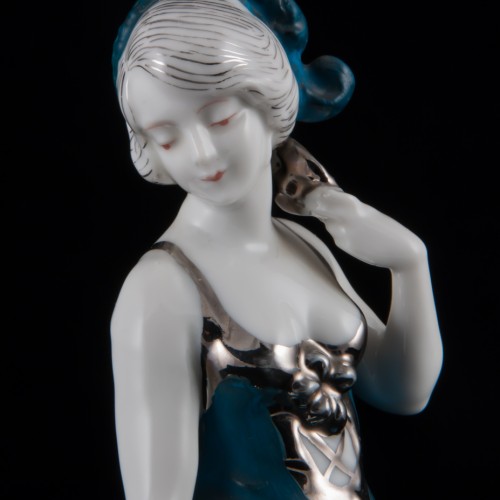 Пьеро с девушкой, Дрезден, Германия, нач. 20 в