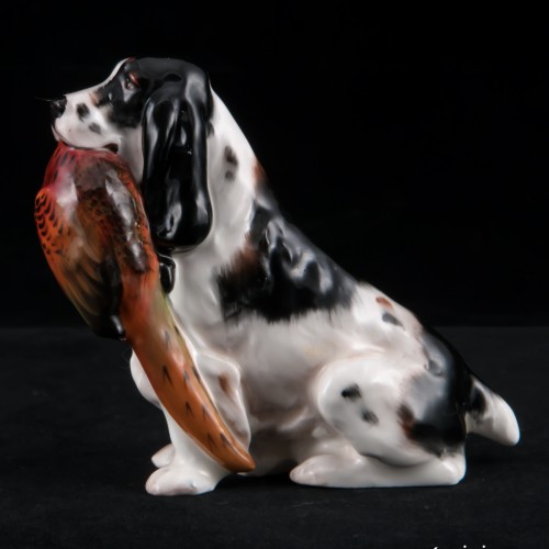 Спаниель с рябчиком, Royal Doulton, Великобритания, сер. 20 в