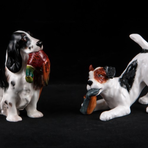 Спаниель с рябчиком, Royal Doulton, Великобритания, сер. 20 в