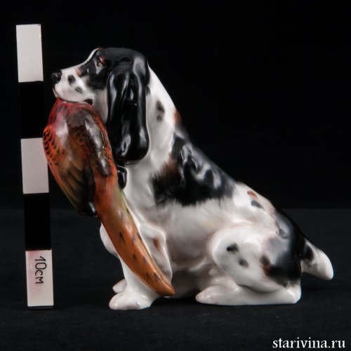 Спаниель с рябчиком, Royal Doulton, Великобритания, сер. 20 в