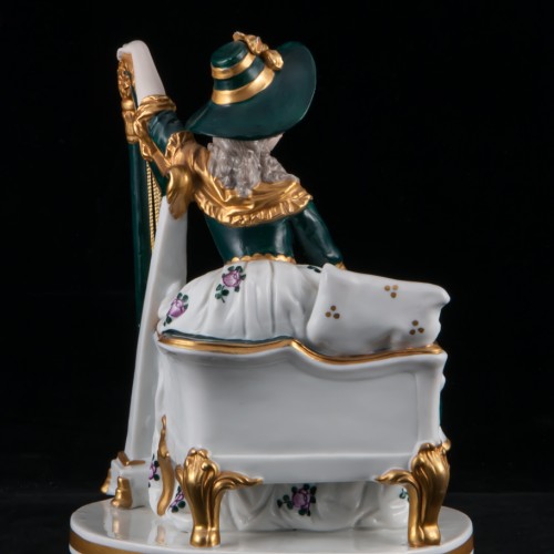 Дама с арфой, Дрезден, Германия, кон. 19 в