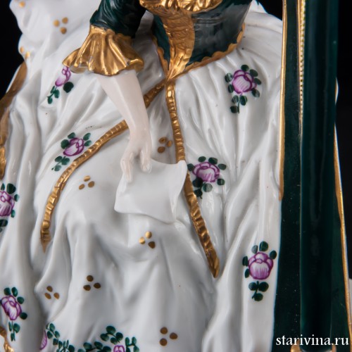 Дама с арфой, Дрезден, Германия, кон. 19 в
