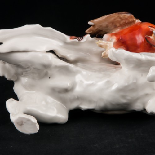 Собака ирландский сеттер с фазаном, Hutschenreuther, Германия, 1955-68 гг