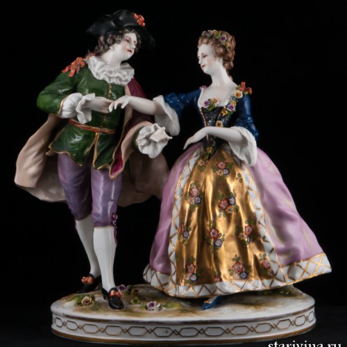 Пара на балу, Ludwigsburg, Германия, 19 в