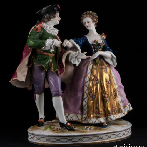 Пара на балу, Ludwigsburg, Германия, 19 в