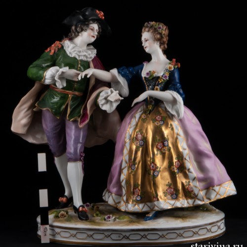 Пара на балу, Ludwigsburg, Германия, 19 в