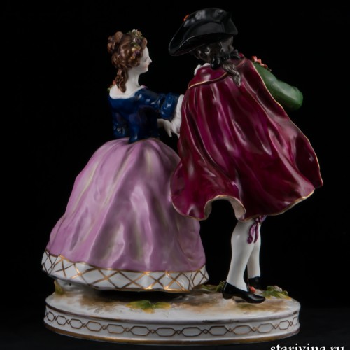 Пара на балу, Ludwigsburg, Германия, 19 в