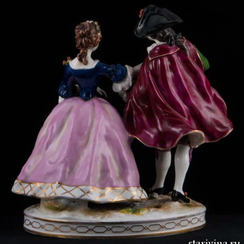 Пара на балу, Ludwigsburg, Германия, 19 в